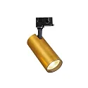 3-fase spot FOX 25W BIG / ON-OFF 830 instelbaar, on/off IP20, messing gesatineerd 