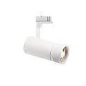 3-fase spot EOS 15W ON-OFF cilindrisch, instelbaar, on/off IP20, wit mat 