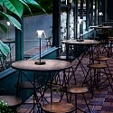 Tafellamp op batterijen LOLITA TL LED LED IP54, wit dimbaar