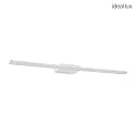 Wandarmatuur MAKE-UP AP D90 LED LED IP54, wit