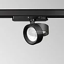 3-fase spot POV TRACK LED rond, met adapter LED IP20, zwart