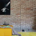 Ideal Lux floor lamp FRAME IP20, black matt 