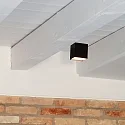 Plafondarmatuur KUBIKO IP20, wit 