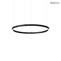 Pendelarmatuur ORACLE SLIM SP LED rond IP20, zwart 