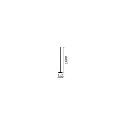 Ideal Lux Staande lamp LOOK PT1 met schakelaar, indirect, met snoerdimmer LED IP20, wit mat 