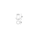 Ideal Lux ceiling recessed luminaire QUARK round IP20, white 