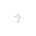 Ideal Lux battery table lamp PURE IP54, coffee brown dimmable