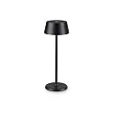 battery table lamp PURE IP54, black dimmable