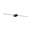 Wandarmatuur THEO 75 IP20, zwart 