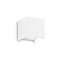 outdoor wall luminaire ATOM UP/DOWN 10CM up / down, cube shape, adjustable IP54, white 