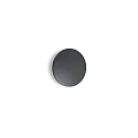 Wandarmatuur voor buitenshuis PUNTO AP D18 rond, indirect, schakelbaar IP54, antraciet, mat 