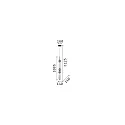 Ideal Lux Pendelarmatuur LUMIERE IP20, wit 