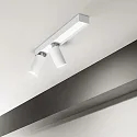 Ideal Lux Plafondarmatuur PROFILO 2-vlams GU10 IP20, wit dimbaar