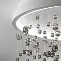 Ideal Lux ceiling luminaire ARMONY 75 IP20, white dimmable