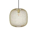 Pendelarmatuur NET 3 E27 IP20, goud dimbaar