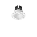 Plafondinbouwarmatuur GAME TRIMLESS ROUND 100MM rond, stijf, flush, UGR < 19, schakelbaar IP40/IP20, wit 