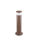 Lichtpaal TORRE 60 E27 IP65, koffie bruin dimbaar