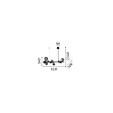 Ideal Lux Pendelarmatuur PERLAGE 10-vlams G9 IP20, messing gesatineerd 