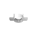 Inbouwbehuizing ZEUS rond, wit