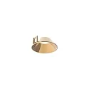 Reflectorlamp ZEUS rond, goud