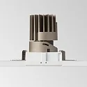 Ideal Lux recessed housing ZEUS square, white