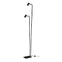 Staande lamp GINGER PT2 2-vlams GU10 IP20, zwart 