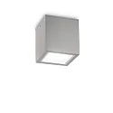 outdoor ceiling luminaire TECHO PL1 D15 SQUARE square GU10 IP54, grey