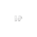 Ideal Lux outdoor wall luminaire TRONCO E27 IP44, coffee brown 