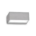 Wandarmatuur voor buitenshuis TWIN UP/DOWN G9 IP44, grijs dimbaar