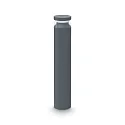 bollard light BOEING H070 cylindrical, switchable, with diffuser IP65, anthracite, mat 