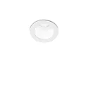 Plafondinbouwarmatuur QUARK rond IP20, wit 