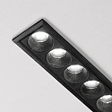 Inbouwdownlight LIKA FI SLIM  D12 6-vlams, UGR < 19, smal, on/off, met Randstroken IP20, wit mat 