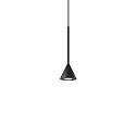 Pendelarmatuur ARCHIMEDE conisch IP20, zwart 