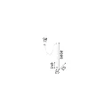 Ideal Lux Pendelarmatuur ARCHIMEDE baalvormig IP20, zwart 