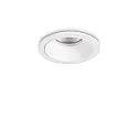 Plafondinbouwarmatuur GAME TRIM ROUND 58MM rond, stijf, UGR < 19, schakelbaar IP40/IP20, wit 