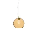 Pendelarmatuur NEMO D30 E27 IP20, amber 
