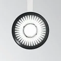 Ideal Lux 3-fase spot FOX 25W BIG / ON-OFF 927 instelbaar, schakelbaar IP20, wit mat 