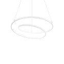 Pendelarmatuur OZ D60 ON-OFF rond, on/off IP20, wit mat 