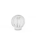 battery table lamp DIAMOND IP20, transparent dimmable