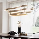 Ideal Lux Pendelarmatuur WAVES-1 SP direct, schakelbaar IP20, zwart mat 