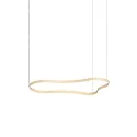 Pendelarmatuur WAVES-3 SP direct, schakelbaar IP20, goud mat 