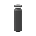 socket luminaire BOEING H040 cylindrical, switchable, with diffuser IP65, black matt 