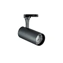 1-fase spot FOX 25W BIG / ON-OFF 930 instelbaar, schakelbaar IP20, zwart mat 