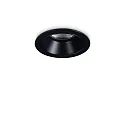 Plafondinbouwarmatuur GAME TRIM ROUND 58MM rond, stijf, UGR < 19, schakelbaar IP40/IP20, zwart 