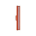 wall luminaire DORICA AP1 on/off, fluted IP20, orange 