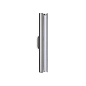 wall luminaire DORICA AP1 smooth, on/off IP20, grey matt 