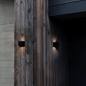 Ideal Lux Wandarmatuur voor buitenshuis ATOM UP/DOWN 10CM up / down, Cubusvorm, instelbaar IP54, antraciet 