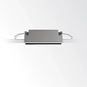 Ideal Lux Inbouwdownlight LIKA FI WALLWASHER D15 asymmetrisch, on/off, met Randstroken IP20, wit mat 