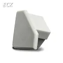 Accessory for profile ECK10 - endcap, silver, closed