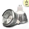 Reflectorlamp MR16 dimbaar GU5,3 5,7W 330lm 2700K 38° CRI >83 dimbaar